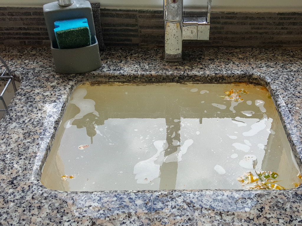 blocked drains in sink